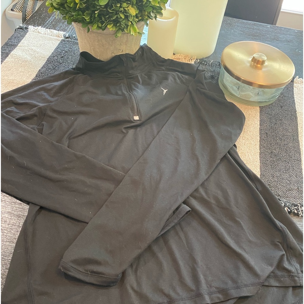 Old Navy Active Mock Neck Black Size XL